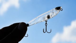 Leurres transparents : l'arme secrète pour eaux claires