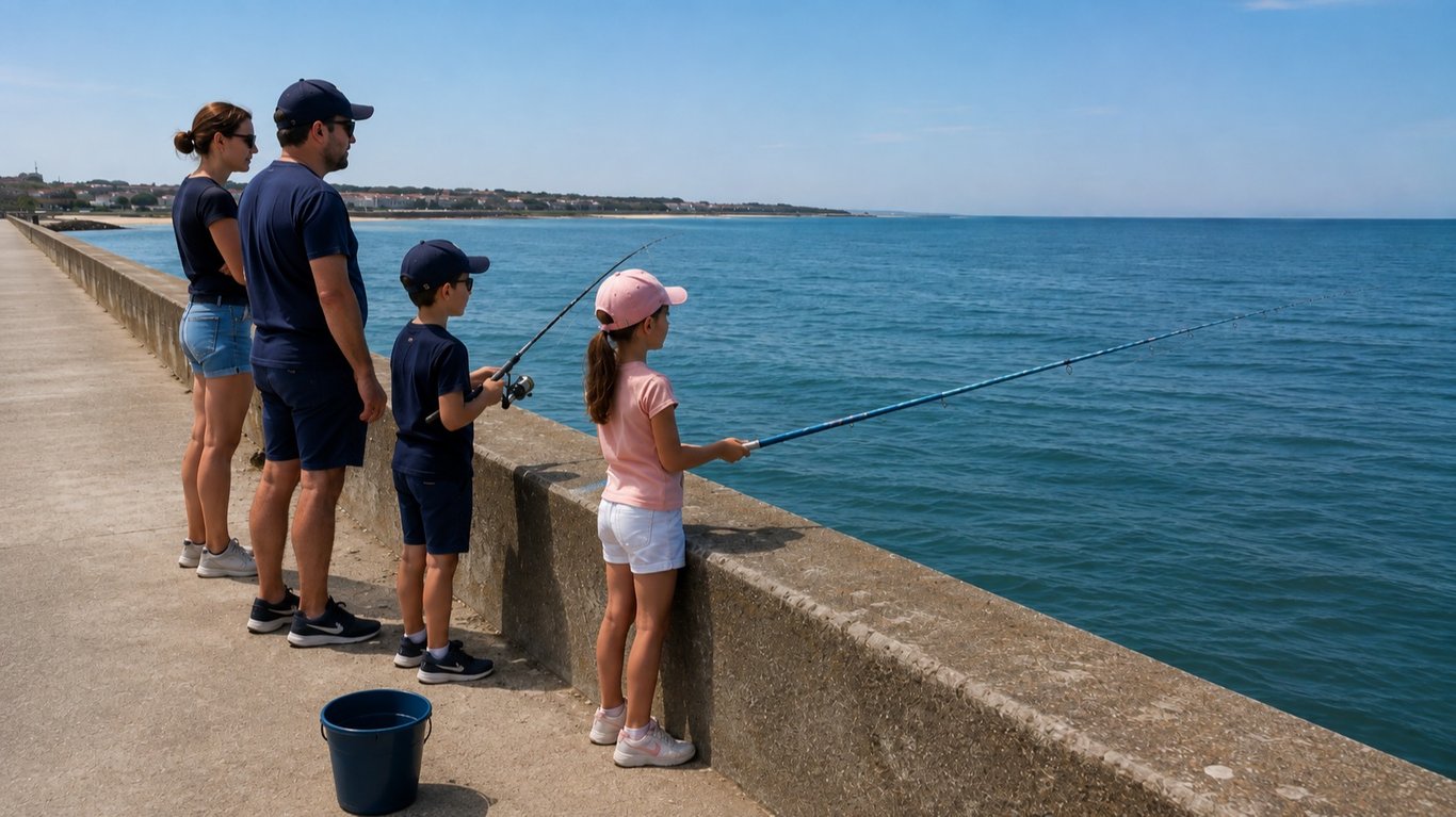 Découvrez la pêche en mer en famille