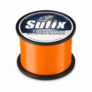 nylon sufix Tritanium 1/4Lb Orang 40/100 surf casting - Fishing Grid