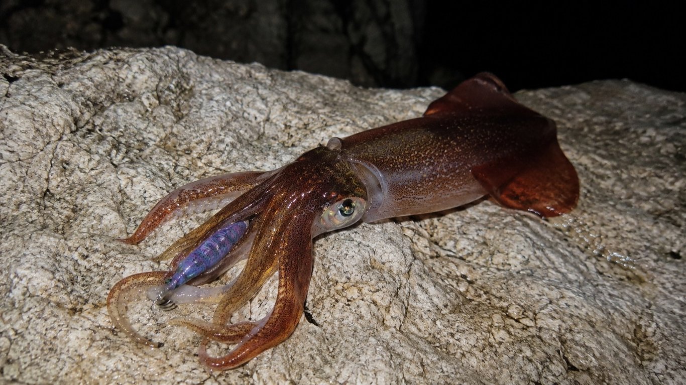 Pêche aux calamars du bord : technique complète pour débuter