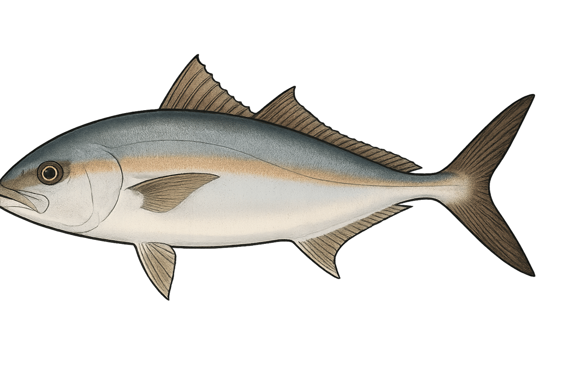 Sériole (Seriola dumerili) - poisson d'eau douce pouvant atteindre 200 cm