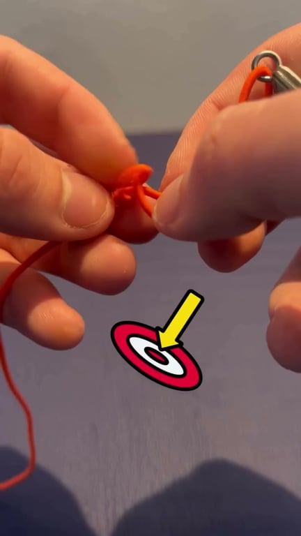 Noeud de boucle pour leurre : animation parfaite sans agrafe