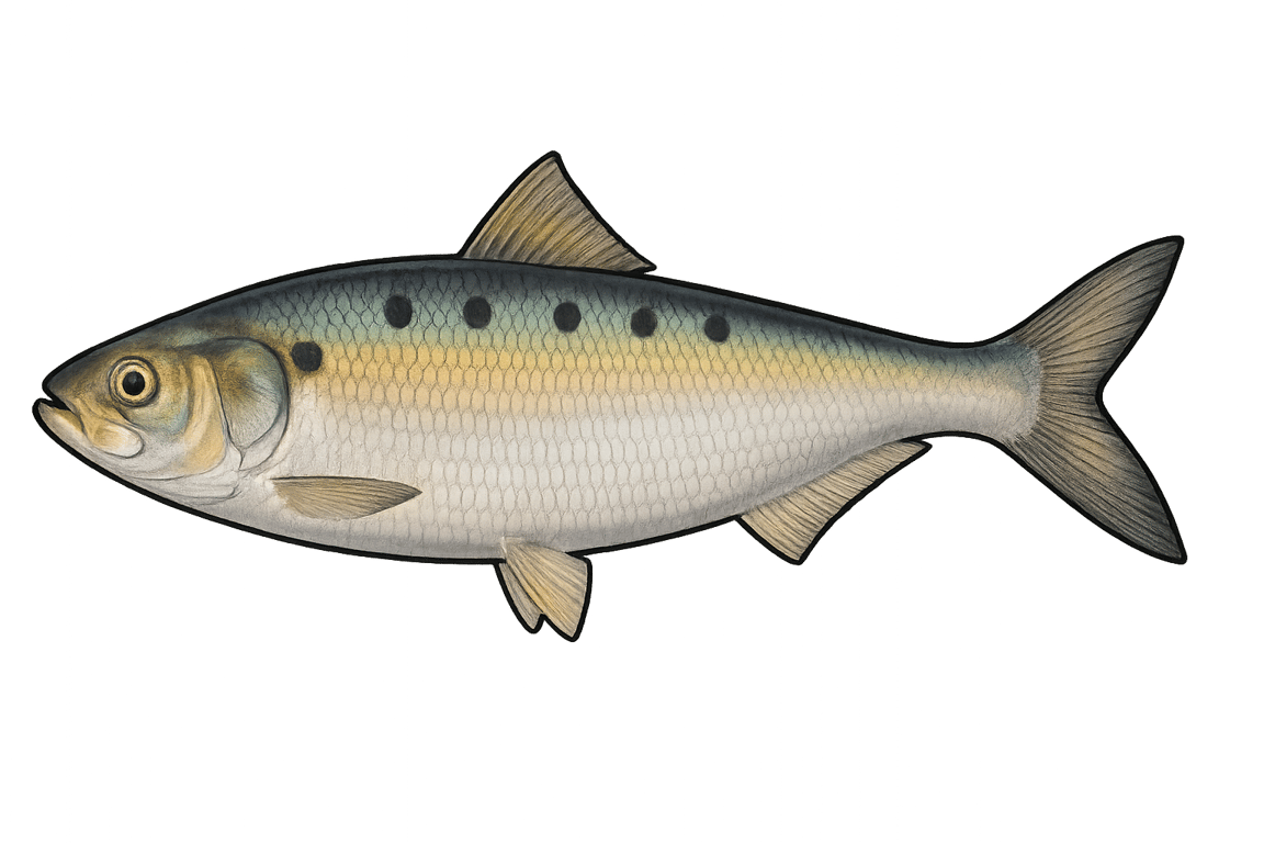 Grande alose - Alosa alosa