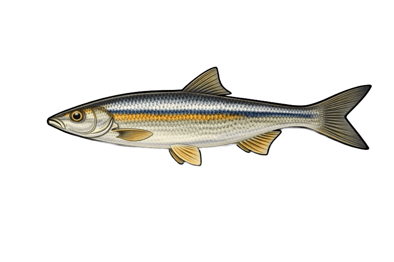 Blageon (Telestes souffia) - poisson d'eau douce pouvant atteindre 25 cm