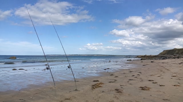 Montage 1 empile haute, pêche surfcasting