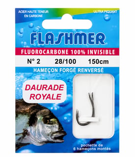 Poch.10 H. Montes "Fluo. Daurade Royale" FLASHMER - Fishing Grid