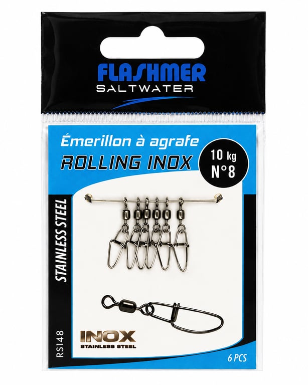 Rolling Inox Agrafe - FLASHMER - 1
