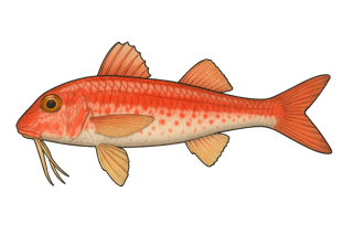 Rouget barbet - Mullus barbatus