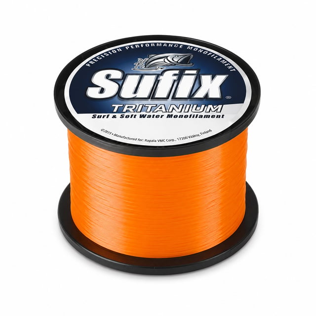 nylon sufix Tritanium 1/4Lb Orang 40/100 surf casting