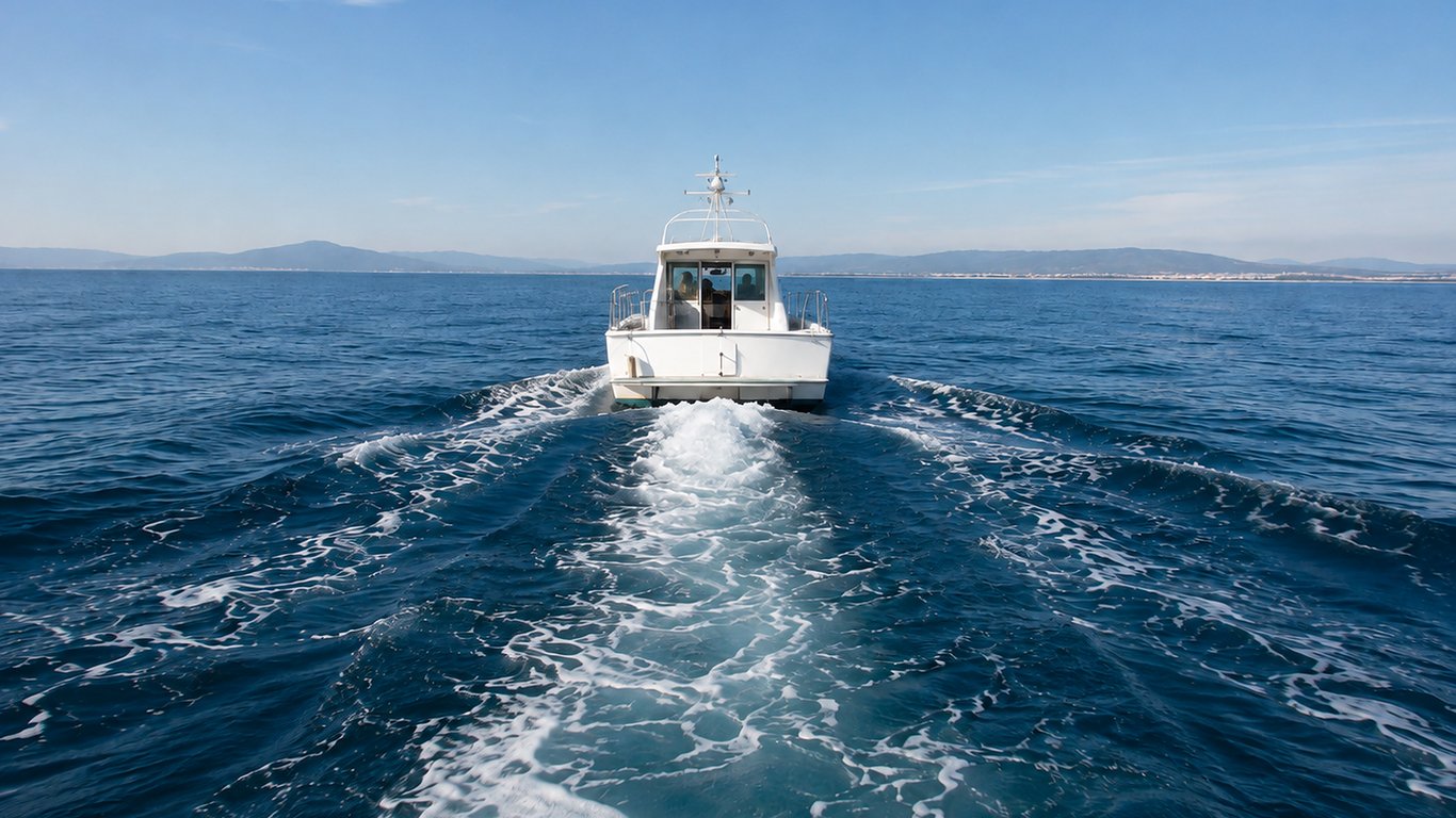 Pêche à la traine