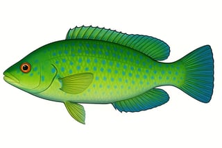 Labre vert - Labrus viridis