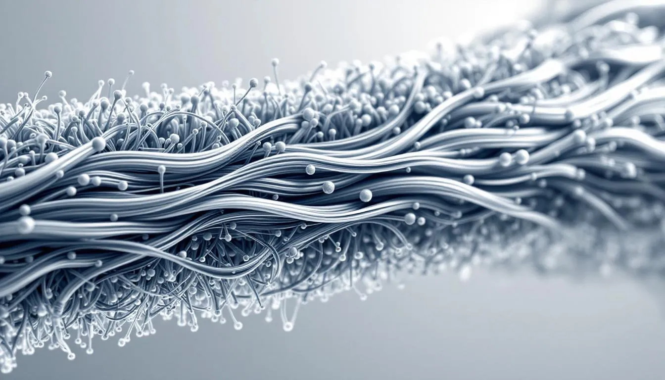 The image compares enhanced skeletal muscle fibers showcasing improved mitochondrial density, highlighting the role of mitochondrial function in energy metabolism and exercise capacity. It visually represents the benefits of increased mitochondrial biogenesis and fat oxidation, which are crucial for combating metabolic diseases and enhancing overall physical performance.