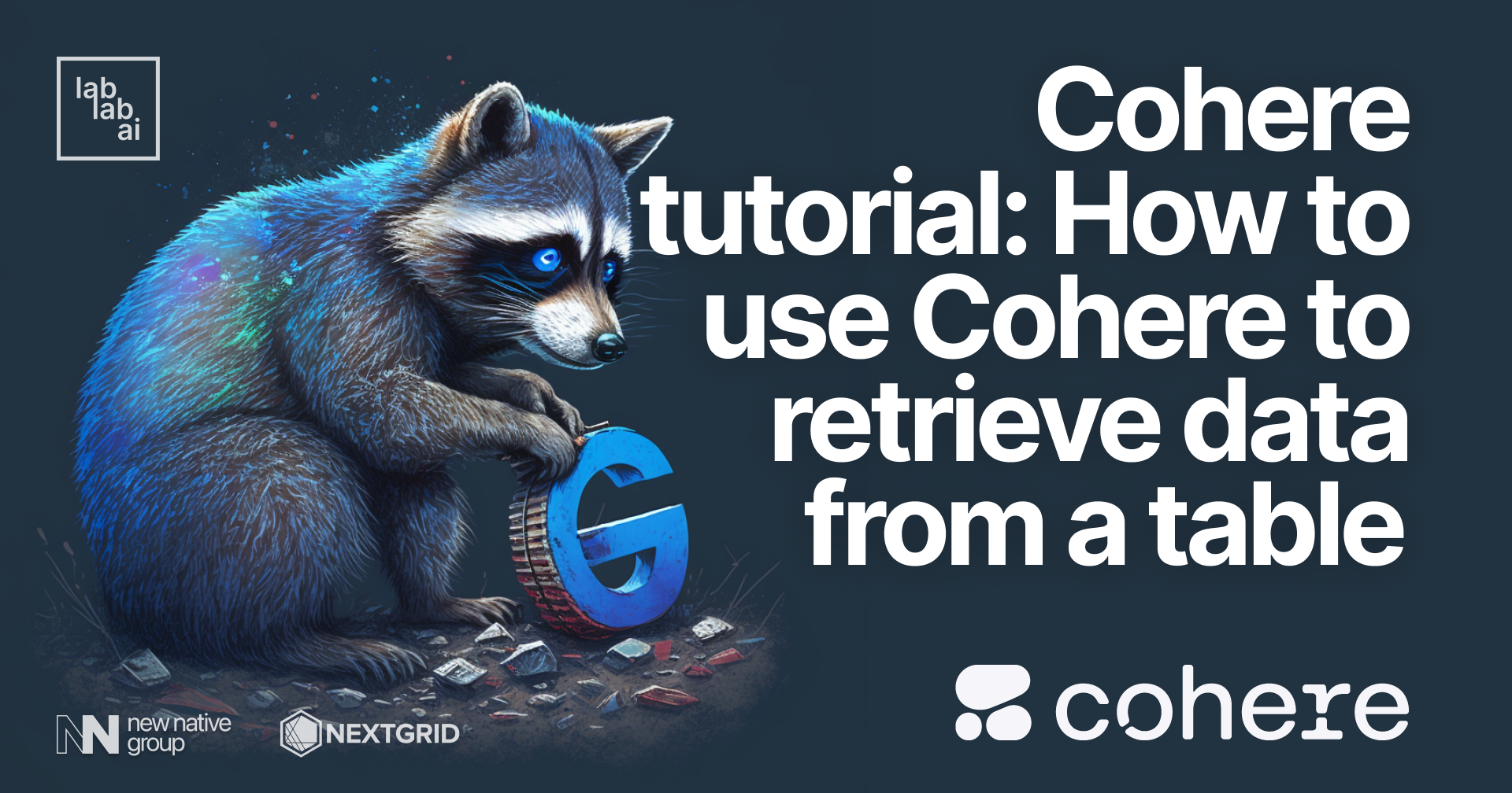 Cohere tutorial: Answering questions based on given data tutorial