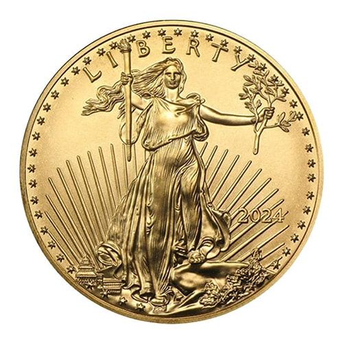 2024 1 oz American Gold Eagle Coin BU