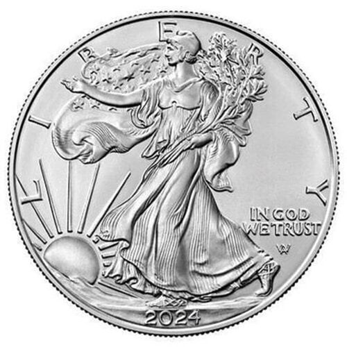 2024 1 oz American Silver Eagle Coin BU