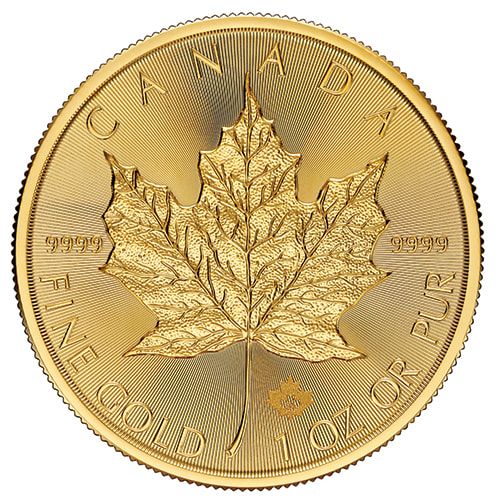 2024 1 oz Canadian Gold Maple Leaf Coin BU