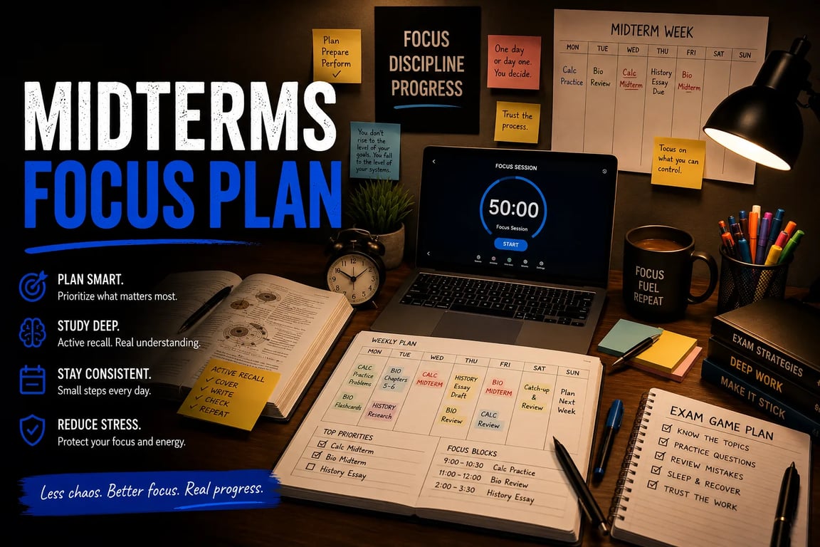 Midterms Focus Plans