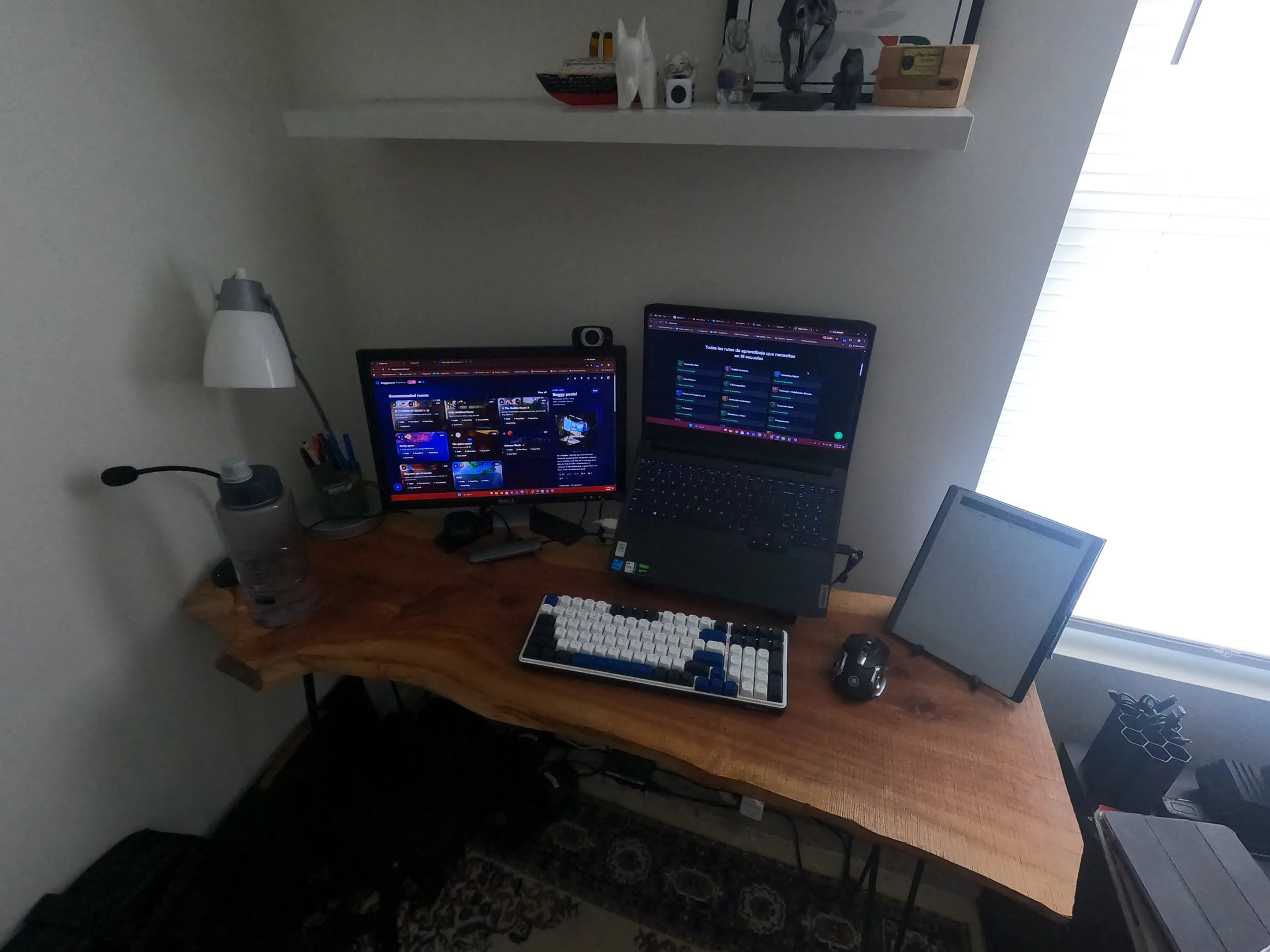 My study / work setup