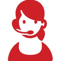 lady on headset icon