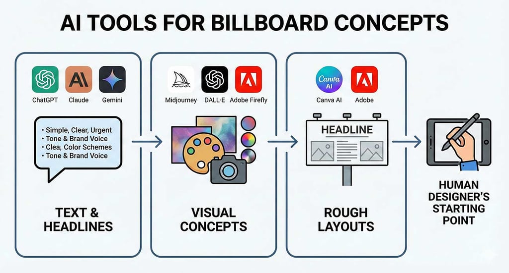 AI in Billboard Design and Why Humans Still Win