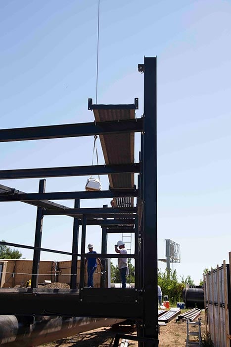 building a digital billboard structure