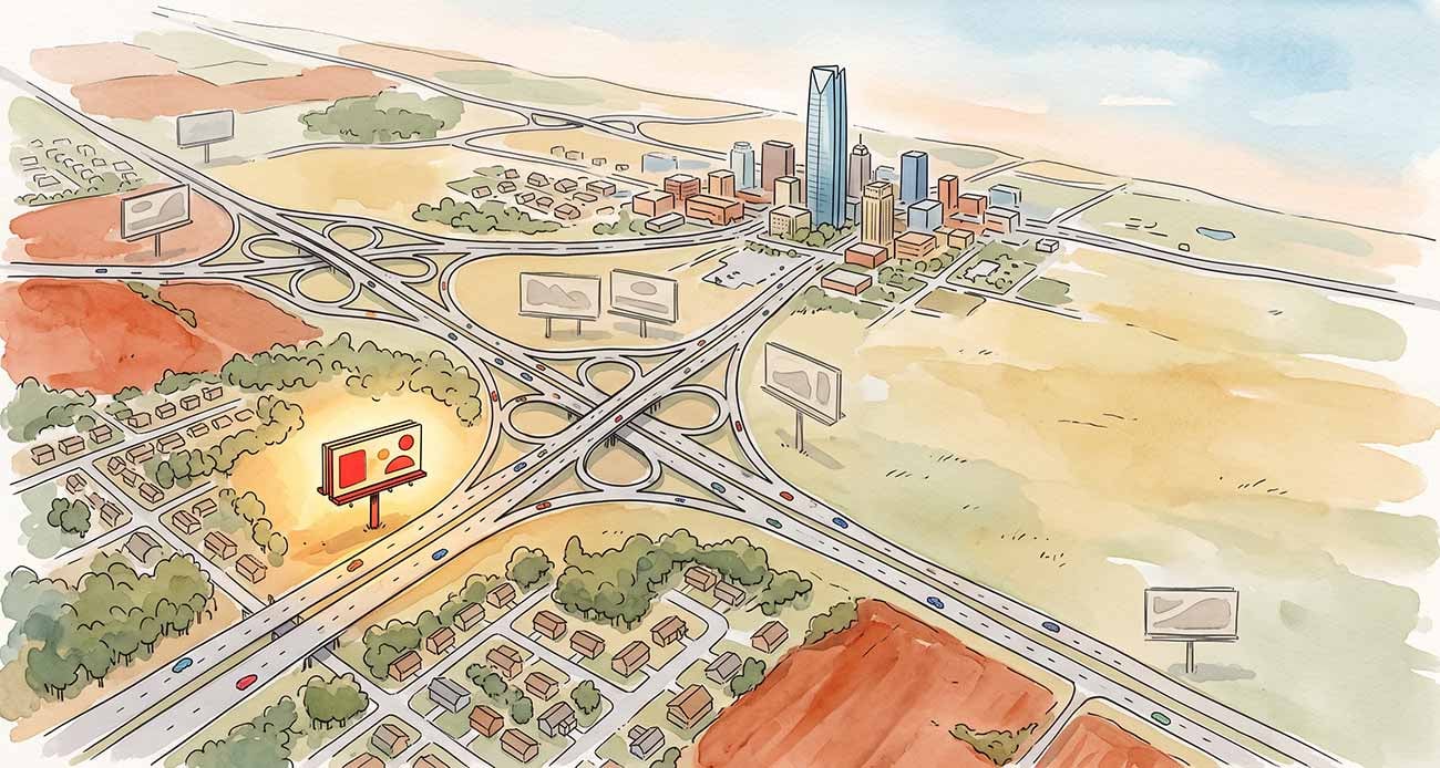 Featured image for “How to Choose Oklahoma City Billboards That Fit Your Budget”