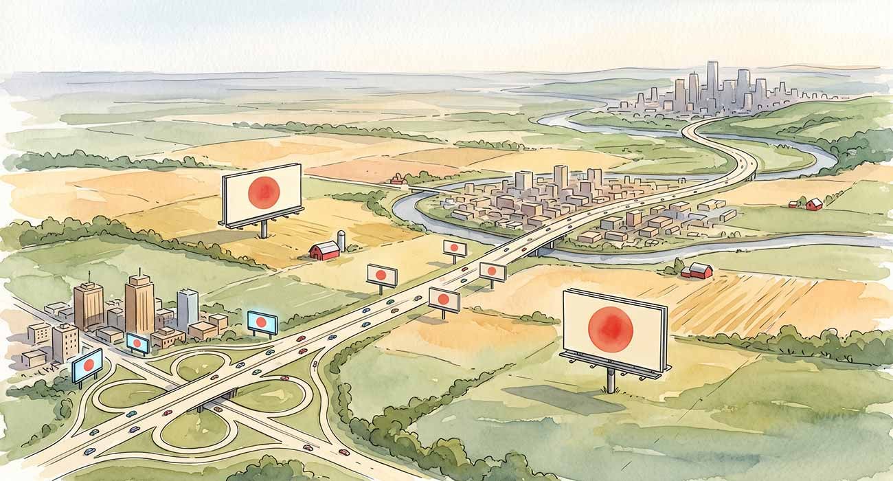 Featured image for “How to Plan One Billboard Campaign Across Oklahoma City, Tulsa, and Kansas City”