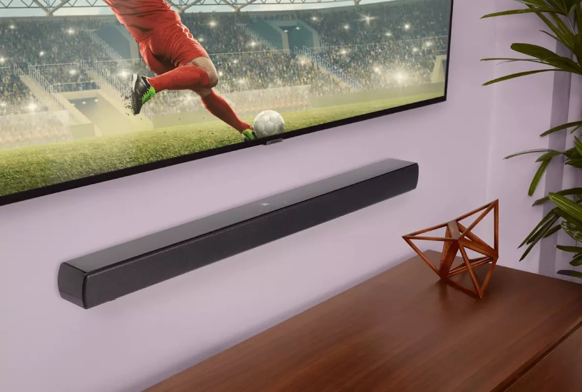 Soundbar JBL SB140 2.1 com Subwoofer em oferta na Amazon