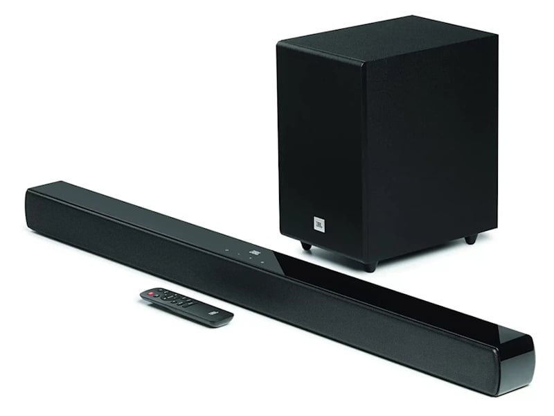 Soundbar JBL SB140 2.1 com Subwoofer em oferta na Amazon