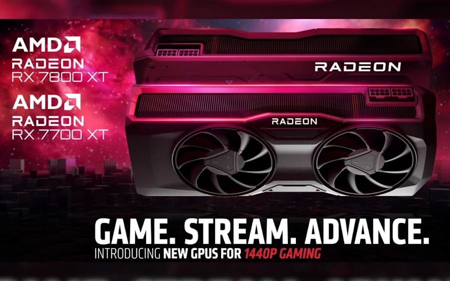 AMD Radeon RX 7800 XT e 7700 xt