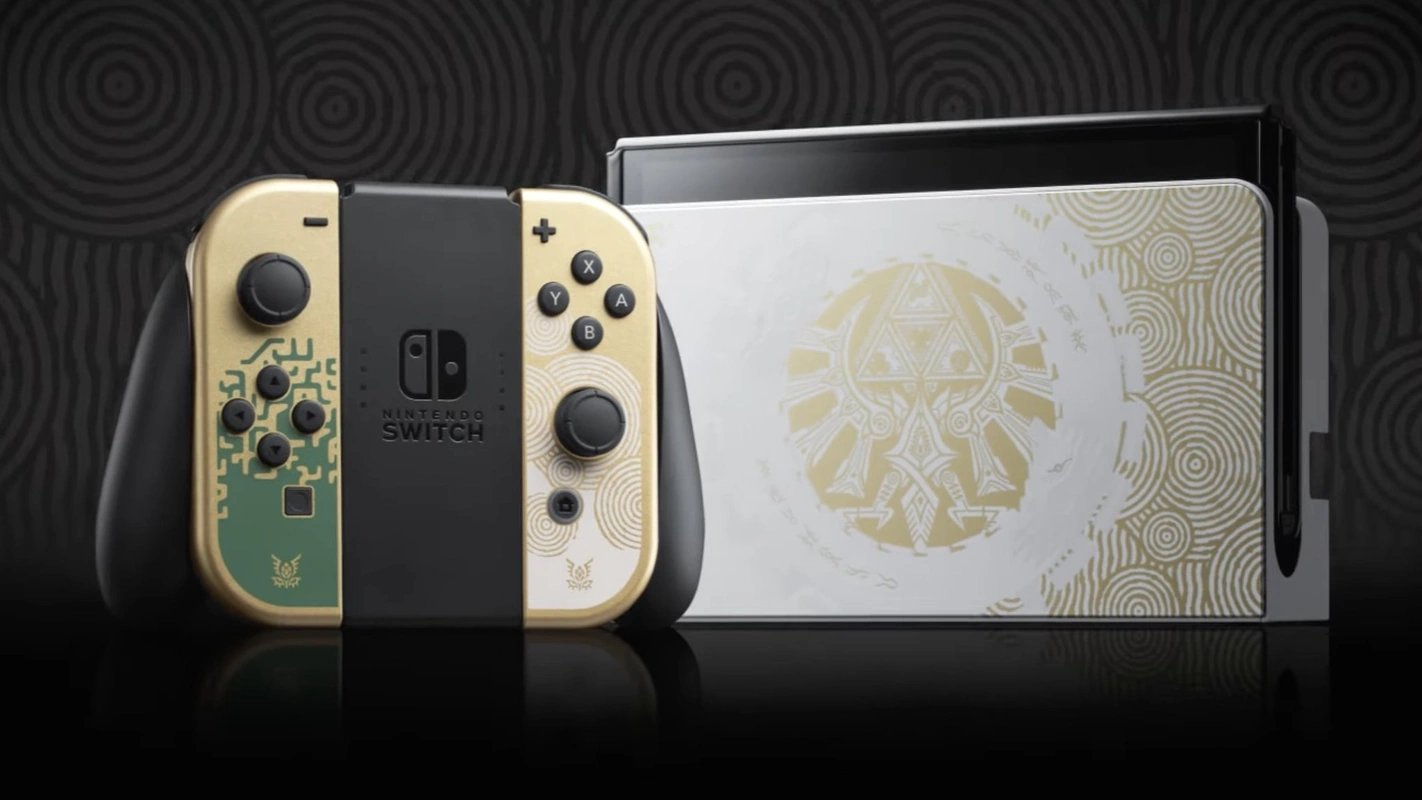 Nintendo Switch 64GB Oled Edição Especial - The Legend of Zelda