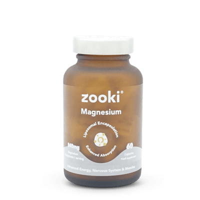 Zooki - Liposomaal Magnesium Bisglycinaat - 60 Capsules