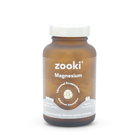 Zooki - Liposomaal Magnesium Bisglycinaat - 60 Capsules