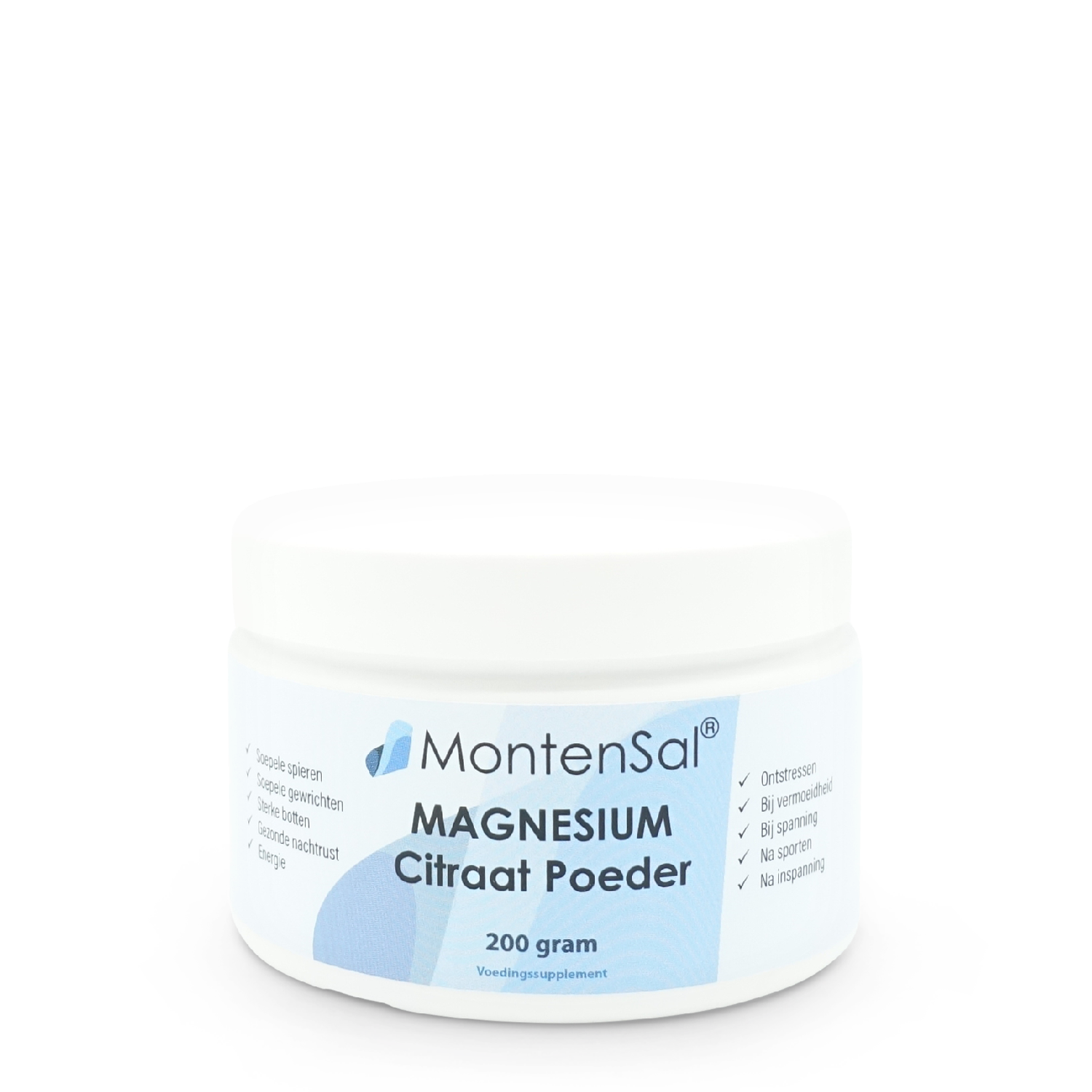 magnesium poeder 200 gram
