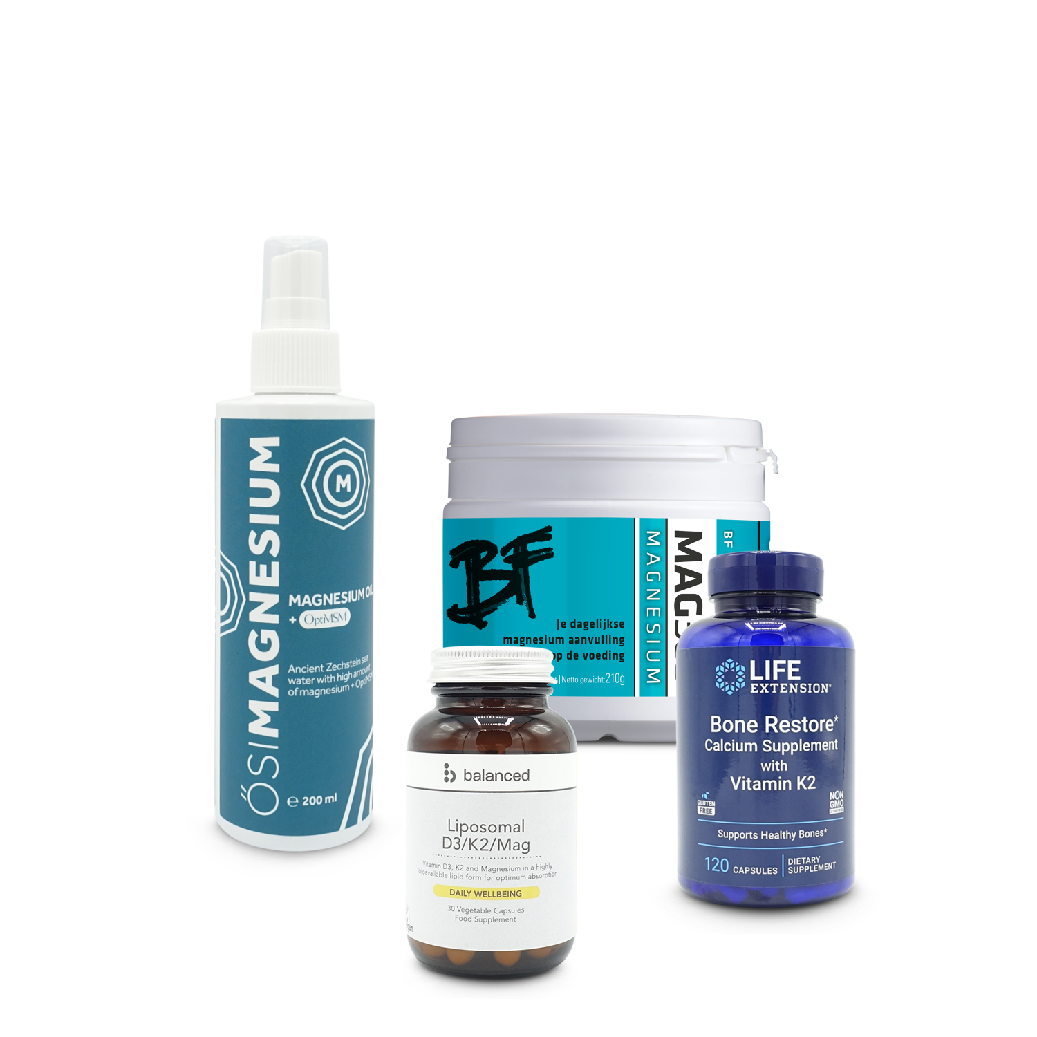 Magnesium voor Botten en gewrichten.