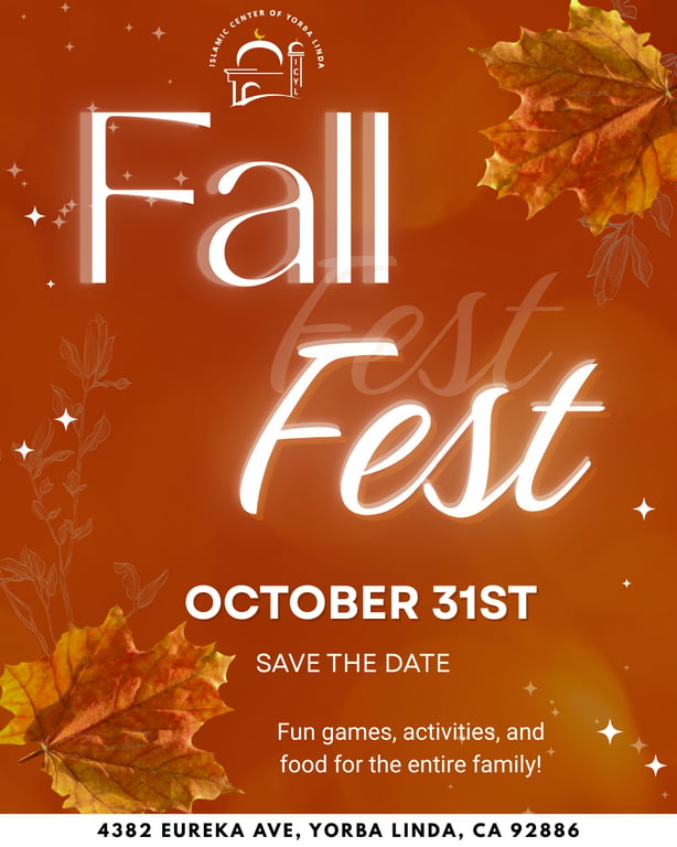 Fall Fest flyer