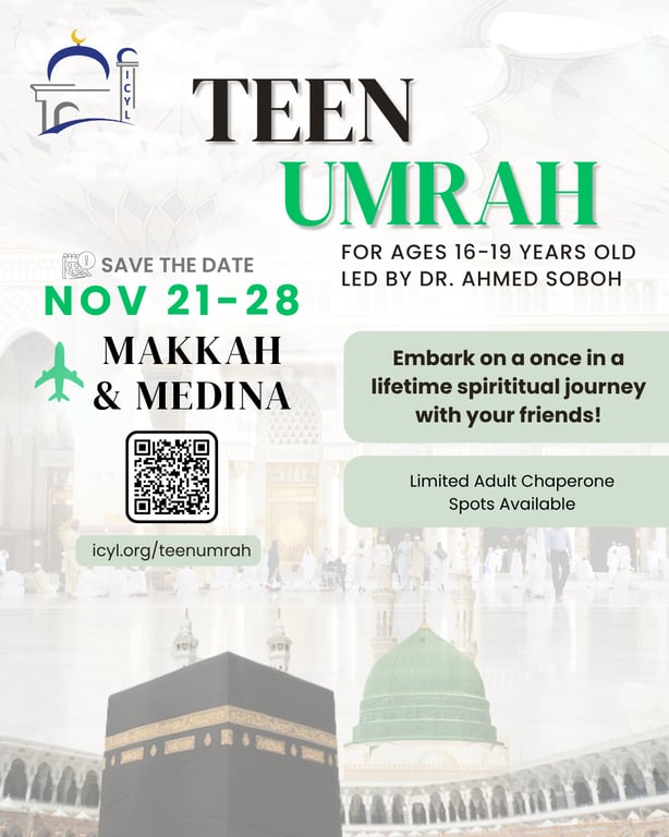 Teen Umrah flyer