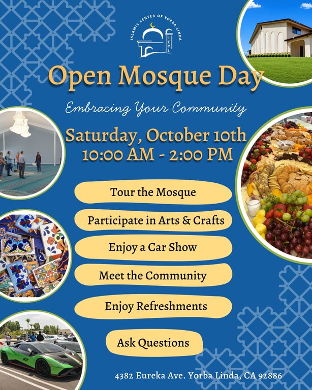 Open Mosque Day flyer