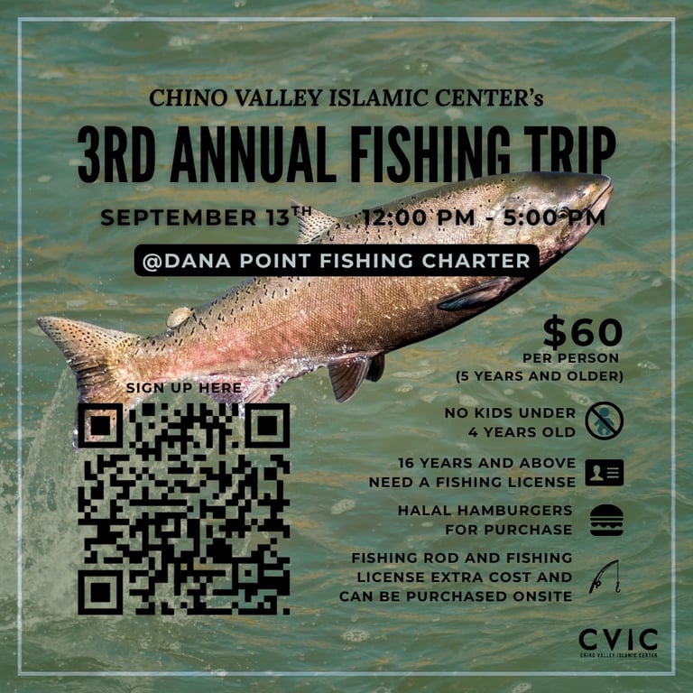 Deep Sea Fishing flyer