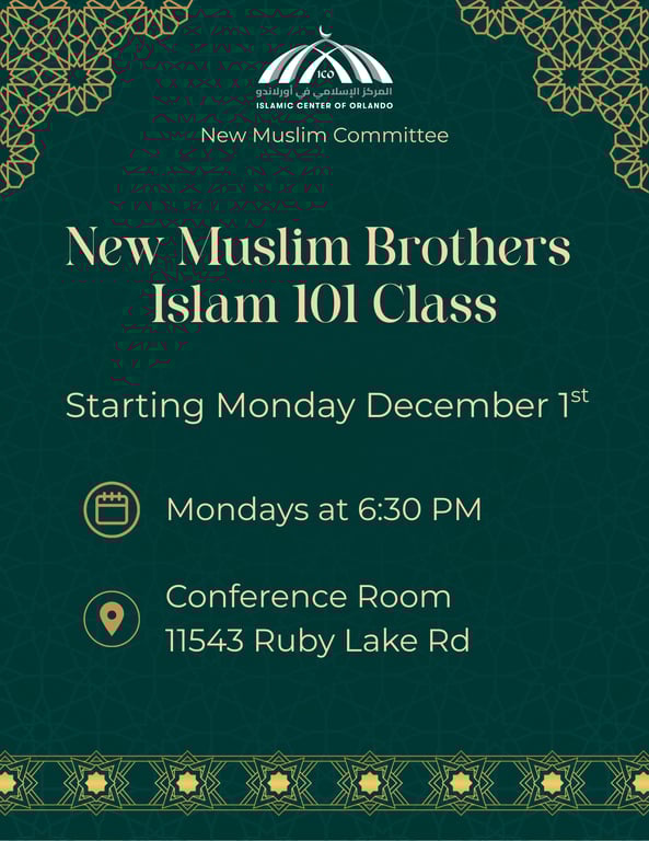 Islam 101 for Brothers