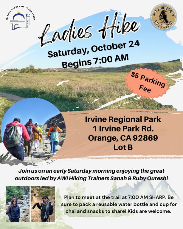 Ladies Hike flyer