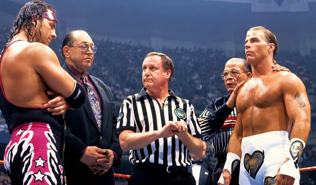 Shawn Michaels vs Bret Hart - WrestleMania 12