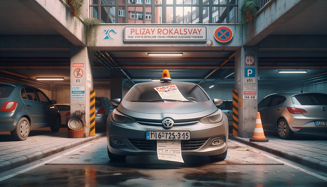 Garaj Girişine Park Etme Cezası