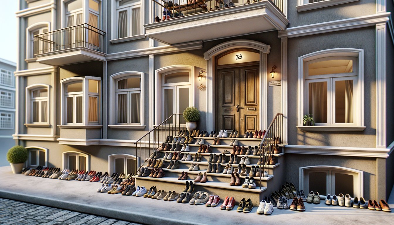 Apartmanda Kapı Önüne Ayakkabı Koymak Yasak Mı?