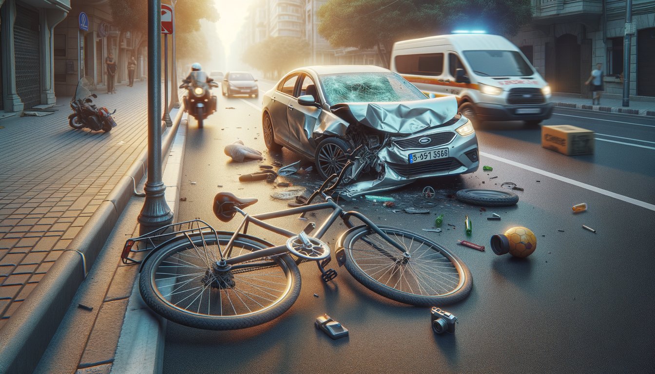 Bisikletle Arabaya Çarptım, Ne Yapmalıyım?