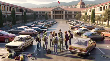 Öğrencilerin Okul Bahçesine Araç Park Etmesi Yasak Mı?