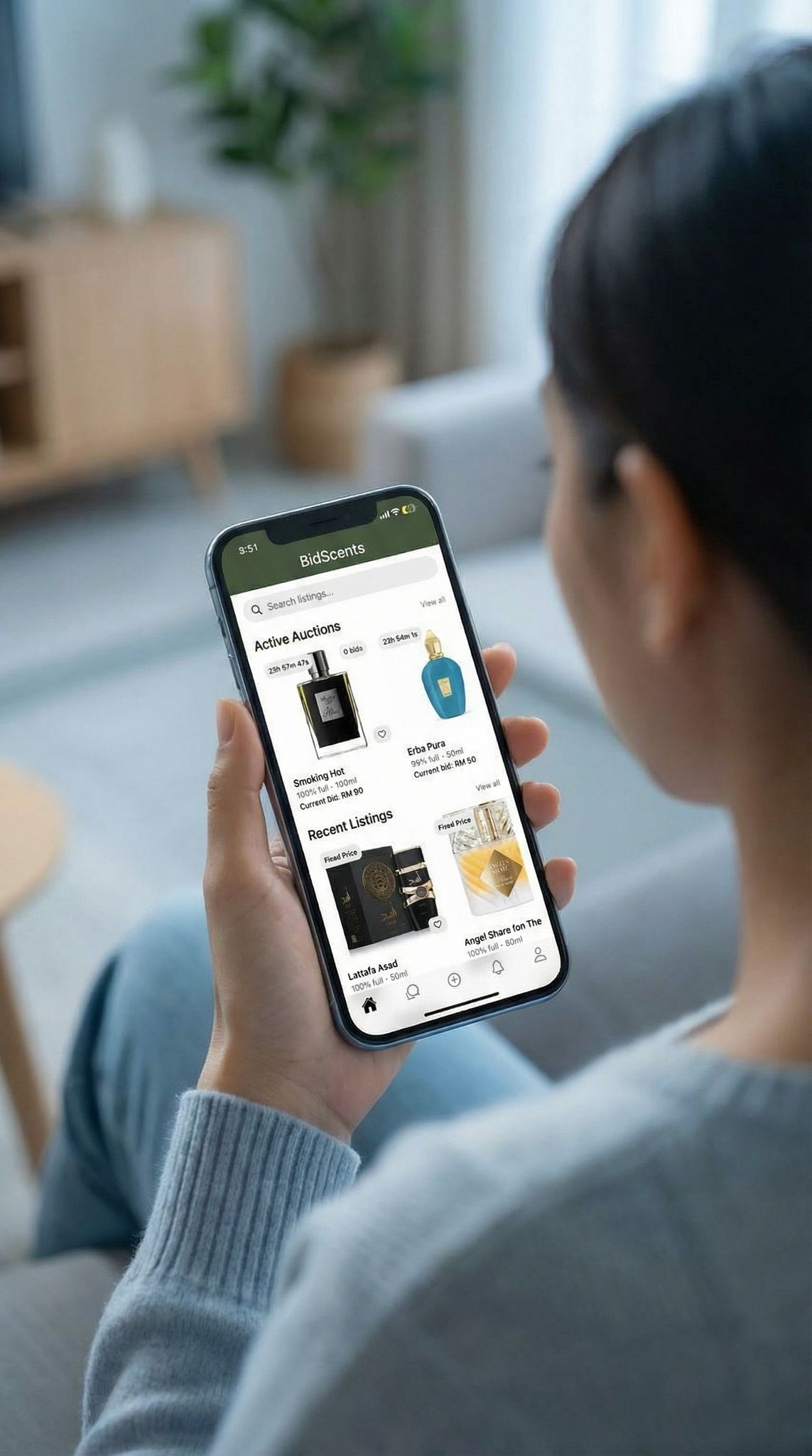BidScents: The Ultimate Perfume Marketplace Journey — shot 2 of 6