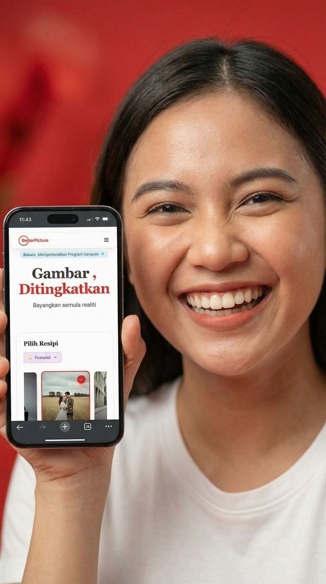 Energetic Togetherness: Cinematic Editorial for BetterPicture App Launch in Indonesia — shot 2 of 5