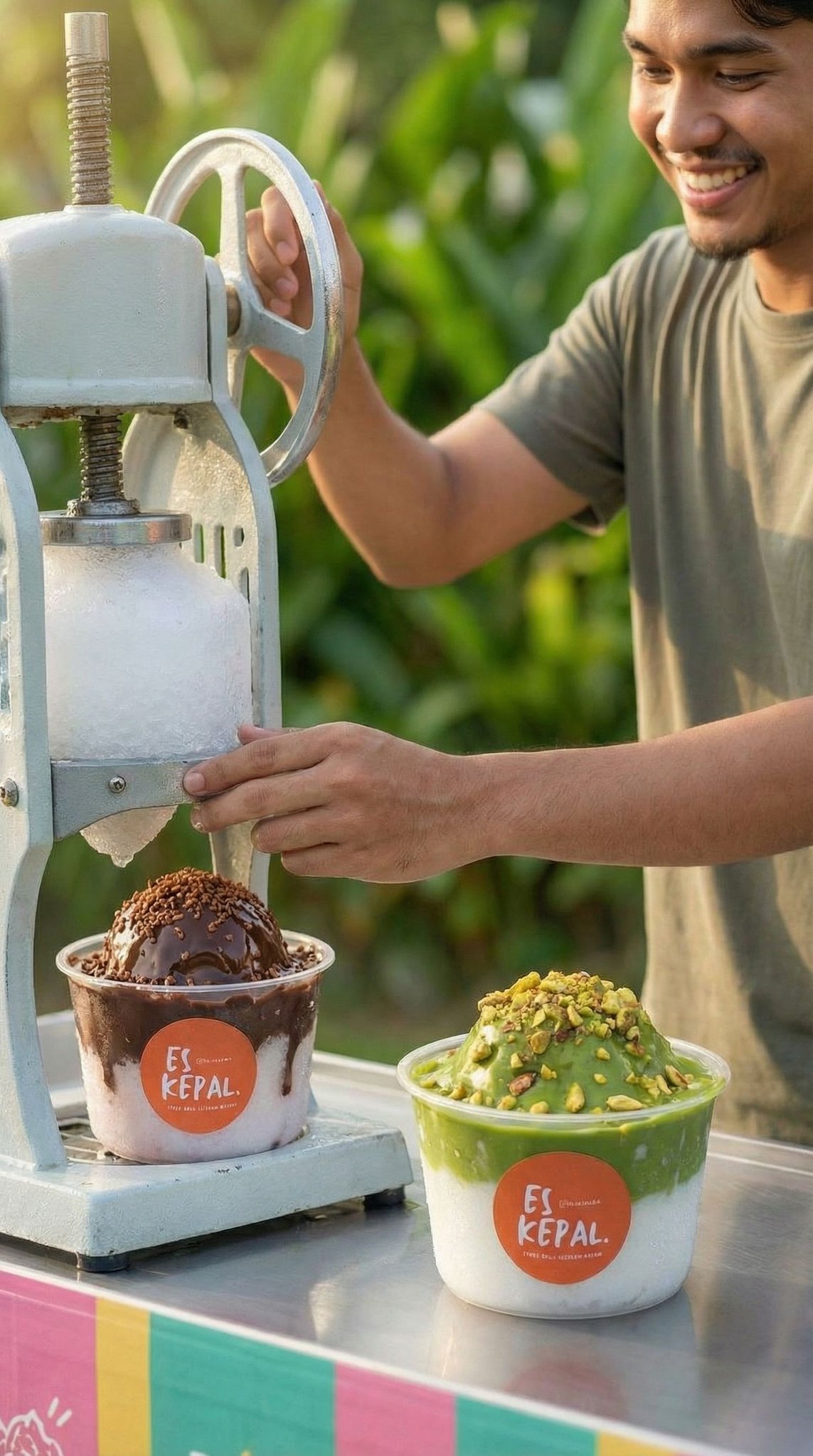 Refreshing Moments with Es Kepal: Chocolate & Pistachio Delight — shot 2 of 6
