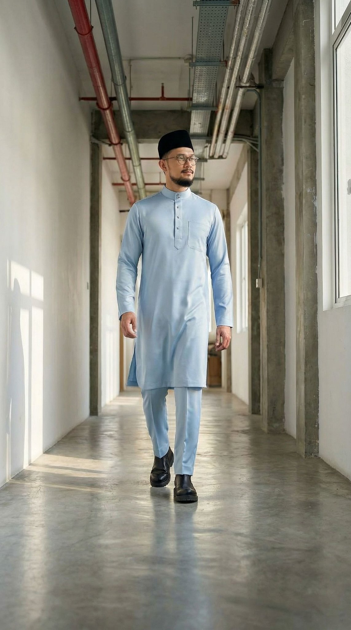 Modern Tradition: Uniqlo Style Baju Melayu Editorial — shot 3 of 6